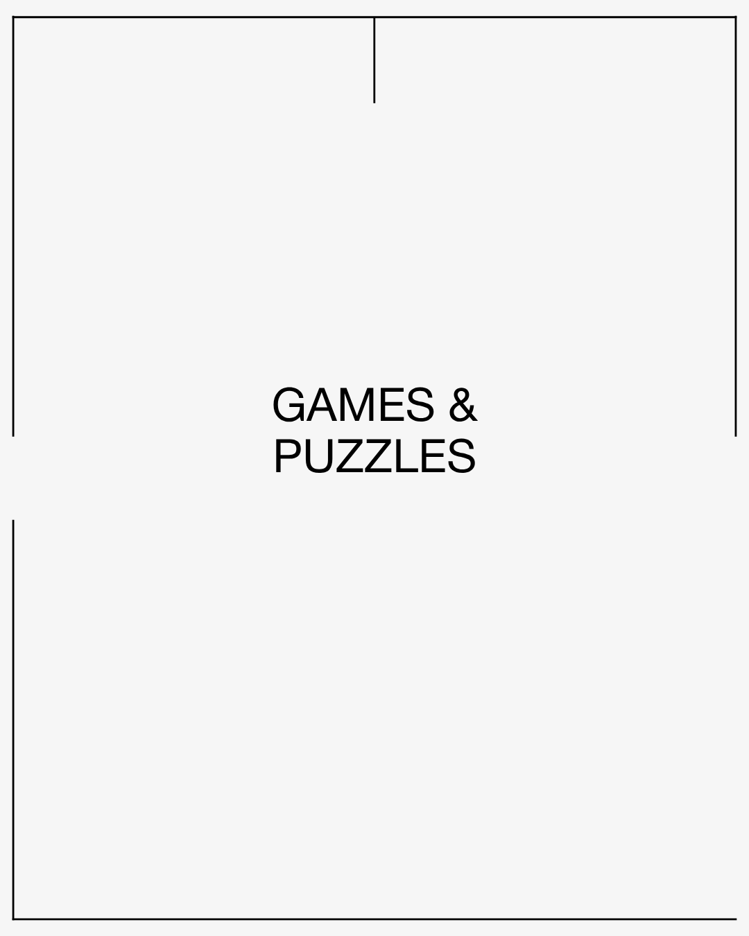 Games and Puzzles
