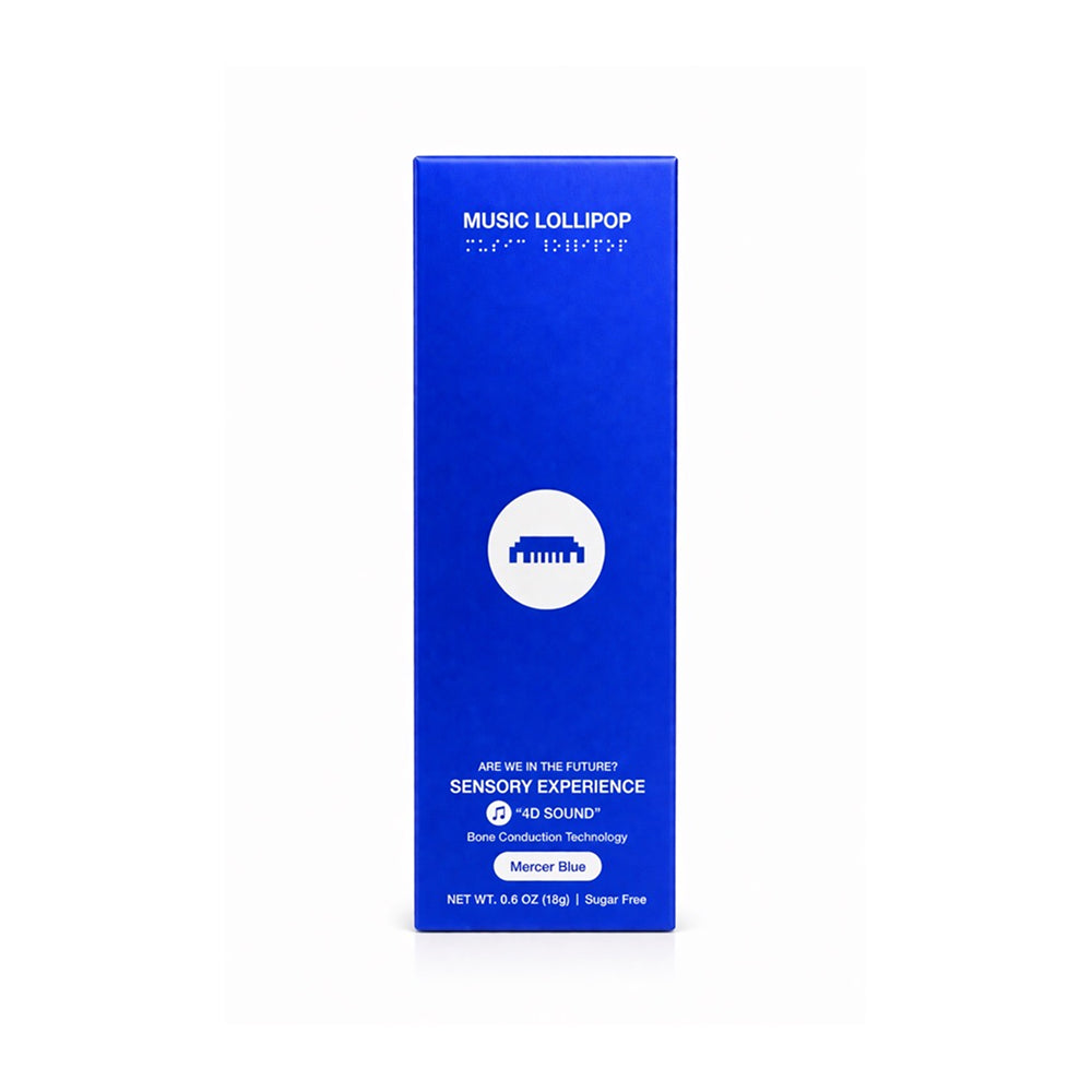 Mercer Blue Music Lollipop