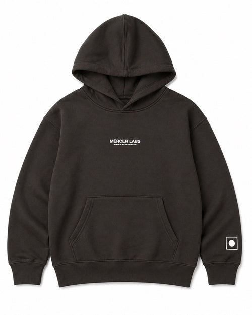Braille Hoodie Sweatshirt Black