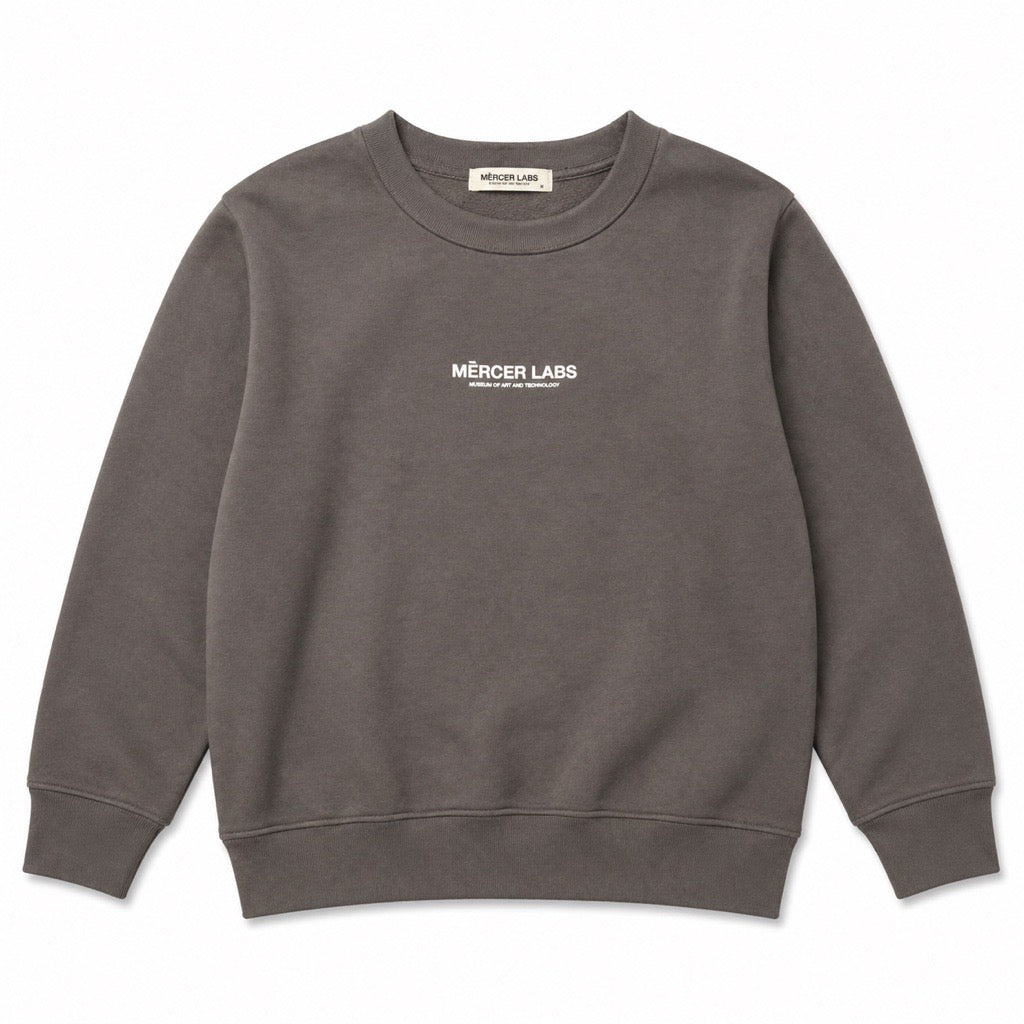 Kids Limitless Crewneck Sweatshirt Dark Gray