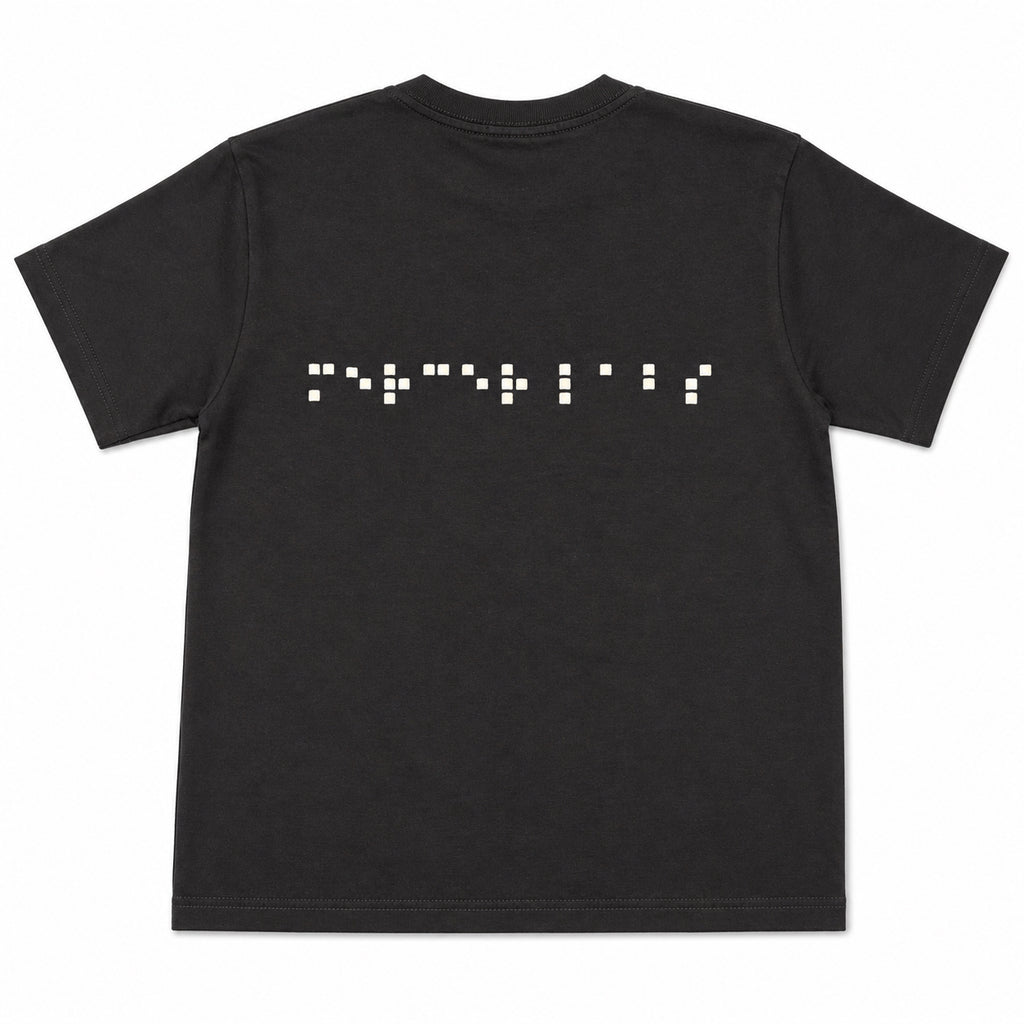 Braille Short Sleeve Tee Black