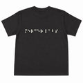 Braille Short Sleeve Tee Black
