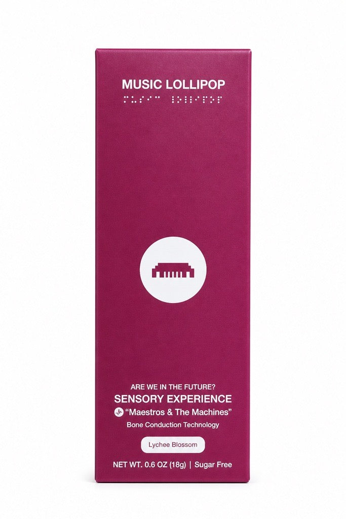 Lychee Blossom Music Lollipop