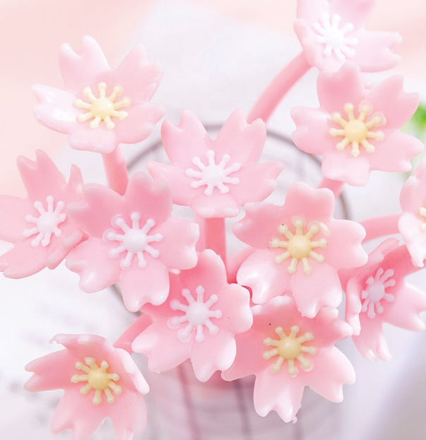 Cherry Blossom Wiggle Gel Pen